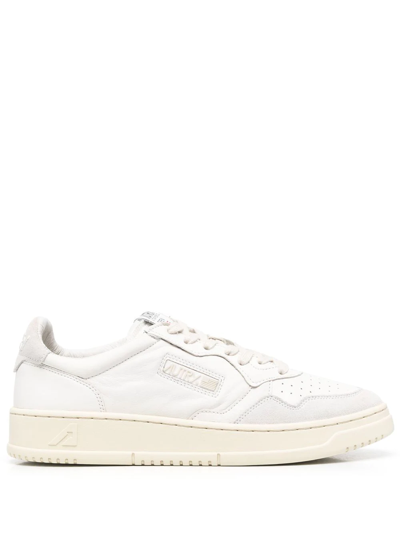 Autry Panelled Low-top Sneakers In White