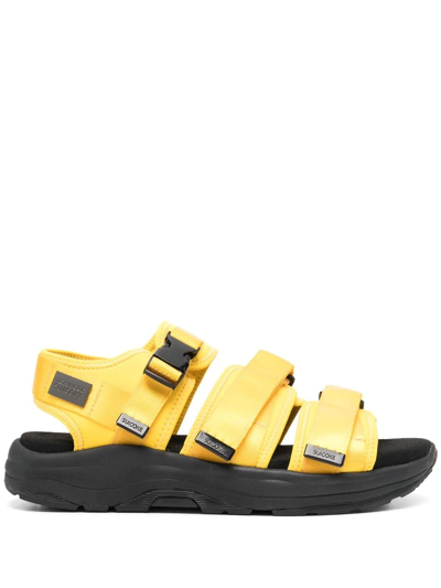 Suicoke 三鞋带凉鞋 In Yellow