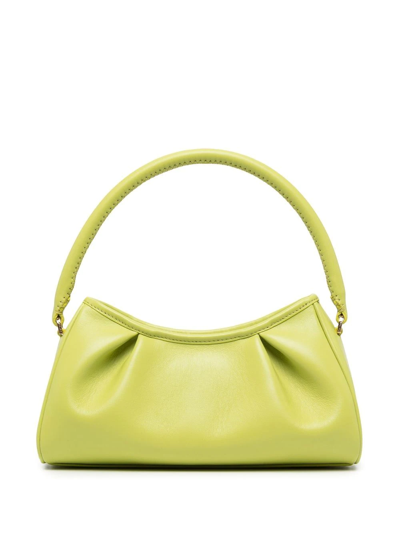 Elleme Dimple Leather Shoulder Bag In Green