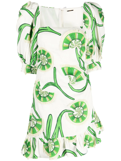 Alexis San Paolo Mini Dress In Grn | ModeSens