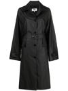 MM6 MAISON MARGIELA SINGLE-BREASTED BELTED TRENCH COAT