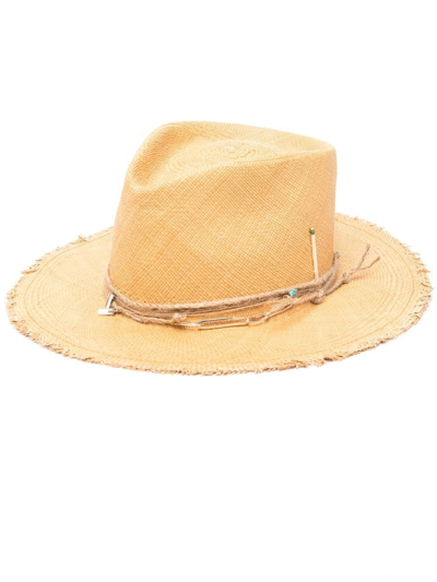 Nick Fouquet Palermo Straw Hat In Yellow