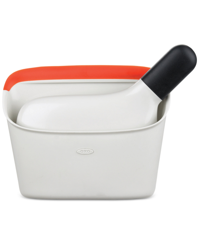 Oxo Good Grips Compact Dustpan & Brush Set In White