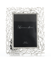 Lawrence Frames Branch Design Metal Picture Frame, 5" X 7" In Silver-tone