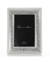 LAWRENCE FRAMES PEBBLE DESIGN METAL PICTURE FRAME, 4" X 6"