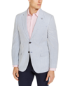 NAUTICA MEN'S MODERN-FIT SEERSUCKER SPORT COATS