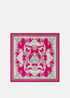 Versace Baroque Patterned Foulard 70x70 In Print