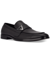 Guess Men's Hamlin Faux-leather Slip-on Dress Shoes In Black