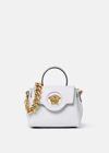 Versace La Medusa Small Handbag In White