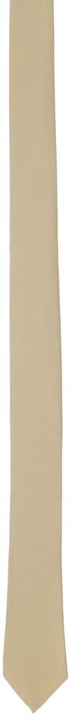 Jil Sander Ssense Exclusive Beige 5 Tie In 265 Almond