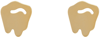 In Gold We Trust Paris Ssense Exclusive Gold Logo Cufflinks In Gold