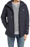 L.l.bean Waterproof Packaway Jacket In Black