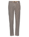 White Sand Pants In Dove Grey