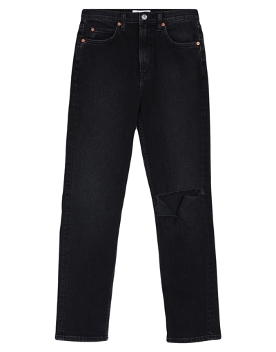 Re/done Jeans In Black