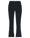 Merci .., Woman Pants Black Size 10 Cotton, Elastane