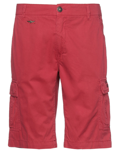 Aeronautica Militare Shorts & Bermuda Shorts In Red