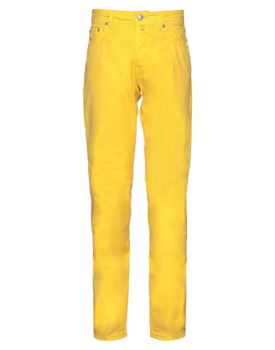 Jacob Cohёn Pants In Yellow