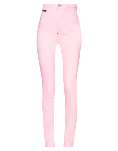 Philipp Plein Jeans In Pink