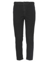 Beaucoup .., Man Pants Charcoal Size 36 Cotton, Elastane In Grey