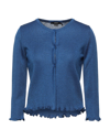 Seventy Sergio Tegon Cardigans In Blue