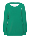 Emma & Gaia Sweaters In Green