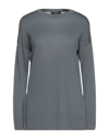 Alpha Studio Sweaters In Grey