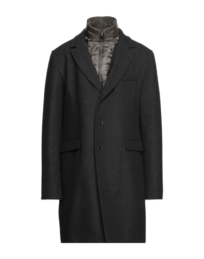 Herno Coats In Steel Grey