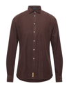 B.d.baggies Shirts In Dark Brown