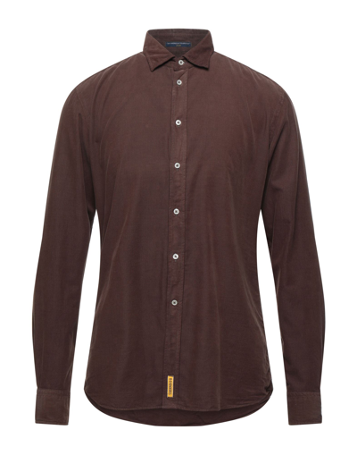 B.d.baggies Shirts In Dark Brown