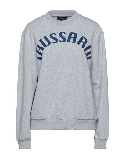 Trussardi Sweatshirts In Grey