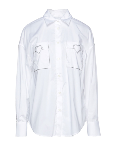 Love Moschino Shirts In White