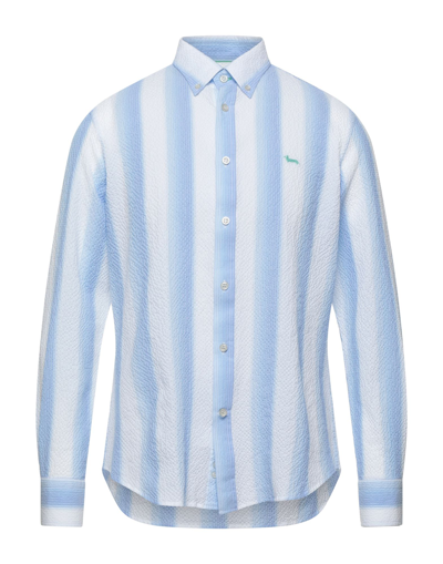 Harmont & Blaine Shirts In Azure