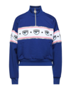 Chiara Ferragni Sweatshirts In Blue