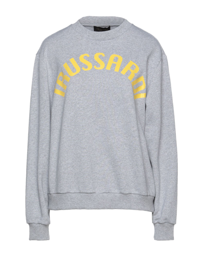 Trussardi Sweatshirts In Grey