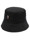 PARAJUMPERS LOGO-PATCH DETAIL BUCKET HAT