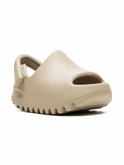 Adidas Originals Kids' Yeezy Slides Pure 凉鞋 In Neutrals