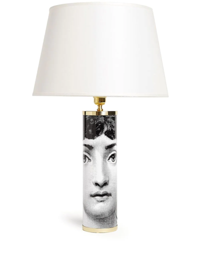 Fornasetti Conical Cotton Lampshade In White