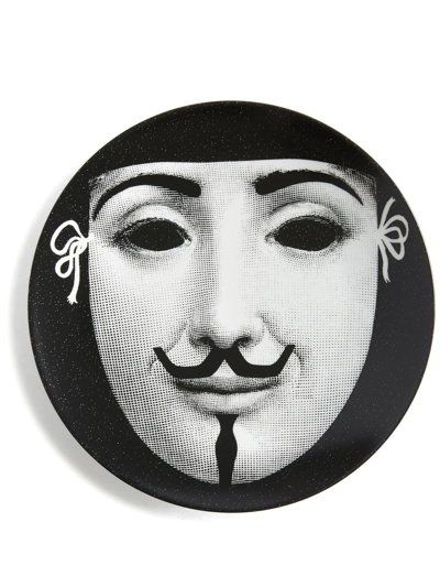 Fornasetti Tema E Variazioni N.367 Wall Plate In White