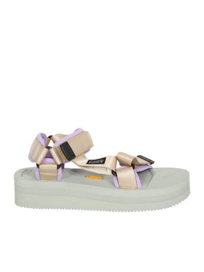 Suicoke Depa-v2po Sandals In Beige