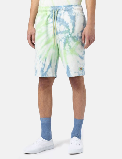 Dickies Seatac Relaxed-fit Cotton-jersey Shorts In Green