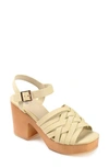Journee Collection Tru Comfort Foam Adsn Sandal In Ivory