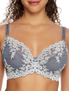 Wacoal Embrace Lace Underwire Bra 65191, Up To Ddd Cup In Wild Wind,egret