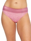 Warner's No Pinching. No Problems. Hi-cut Brief In Foxglove Baby Animal