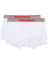 Dsquared2 Set-of-two Logo Trunks In White
