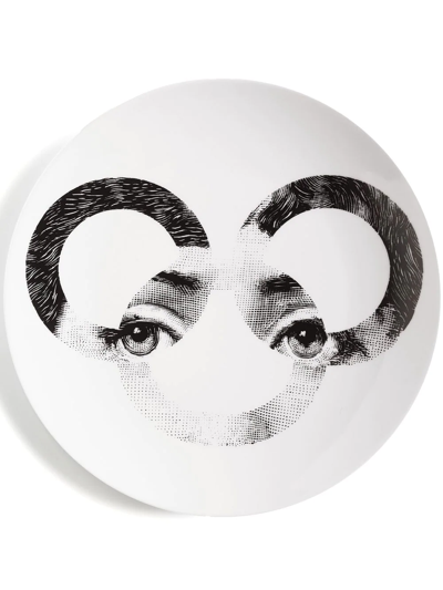 Fornasetti Tema E Variazioni N.58 装饰盘 In White