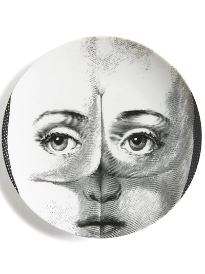 Fornasetti Tema E Variazioni N.304 装饰盘 In White