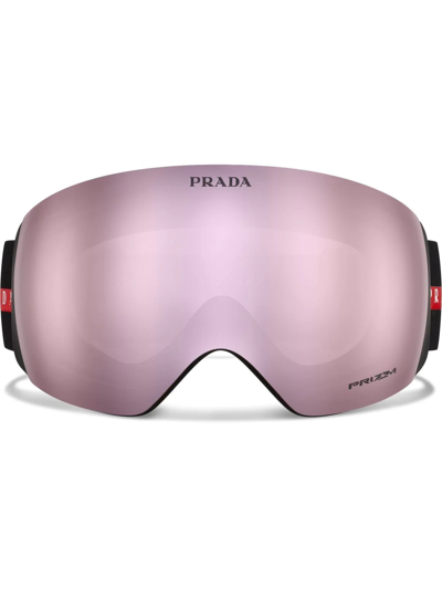 Prada X Oakley Linea Rossa Ski Goggles In Pink