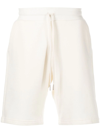 John Elliott Crimson Straight-leg Track Shorts In White