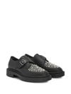 GIUSEPPE ZANOTTI ADRIC STUDDED LEATHER LOAFERS