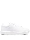 Armani Exchange Logo Low-top Sneakers In White